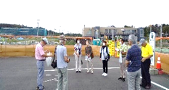 JR大野駅前