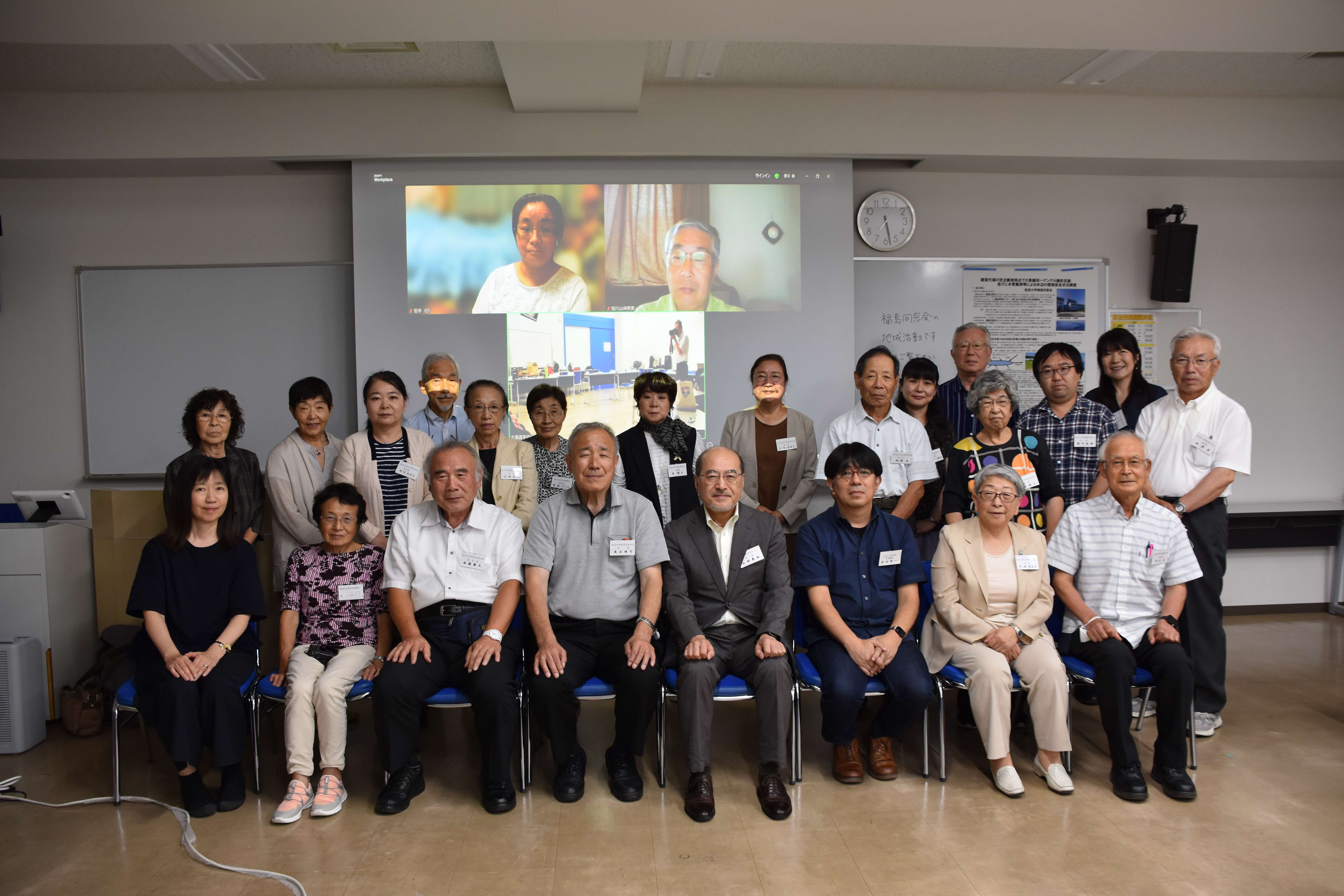 前年度　北海道学習センターにて