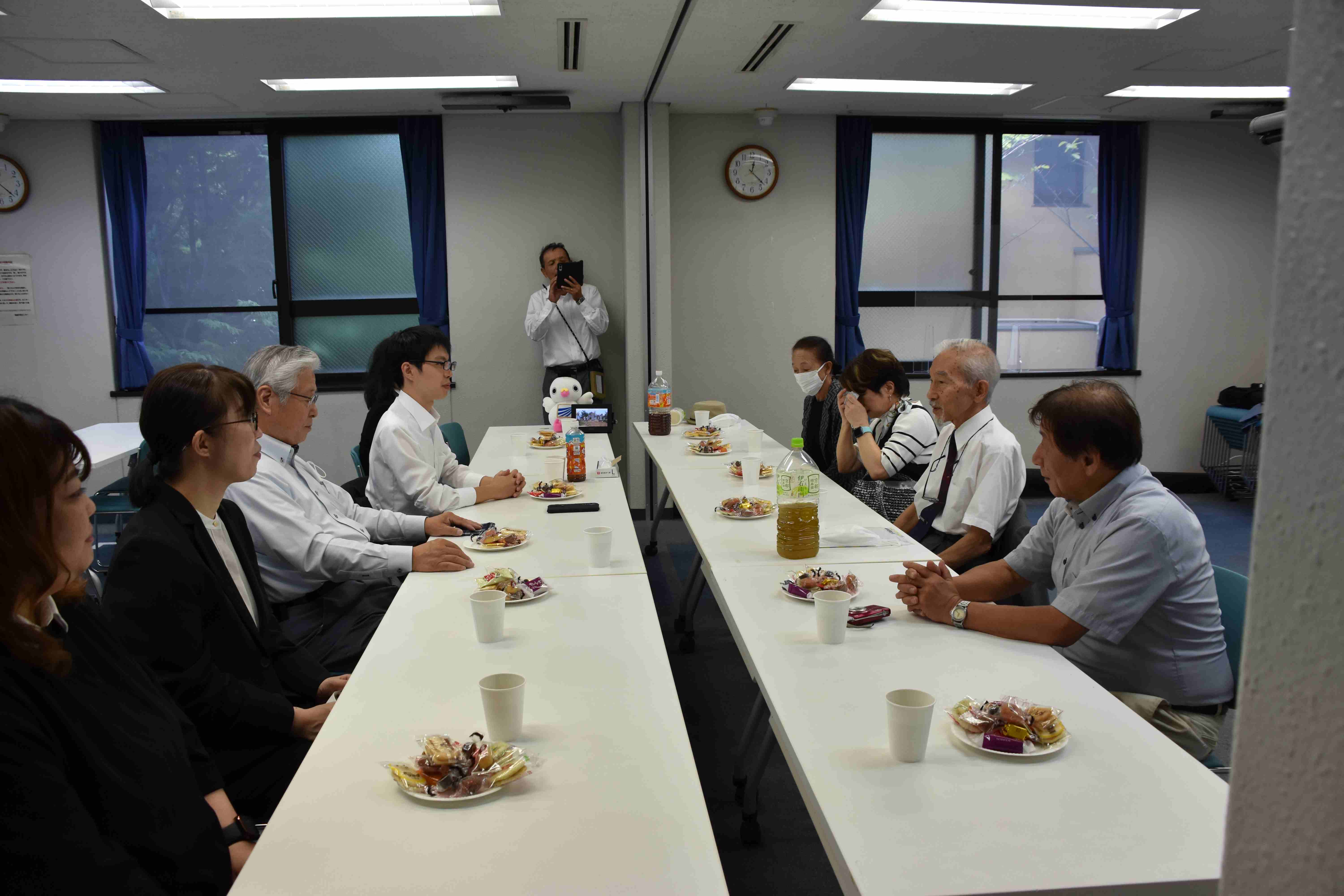 茶話会の様子